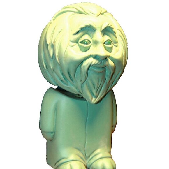 Rare Walt Disney Bobblehead Old Green Man 5" Ceramic Figurine 1971 One-of-a-Kind - Picture 11 of 12